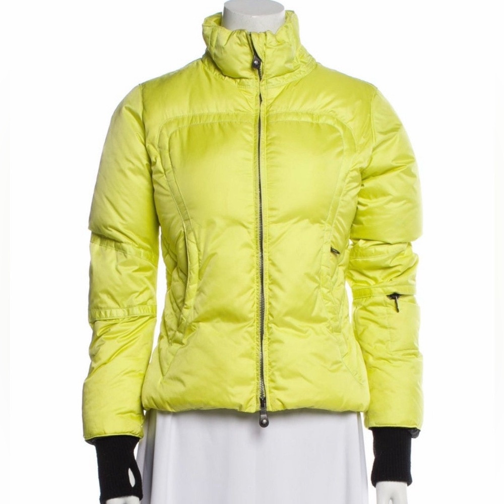 JSX - Jet Set Women's Lime Puffer Jacket
